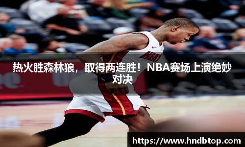热火胜森林狼，取得两连胜！NBA赛场上演绝妙对决